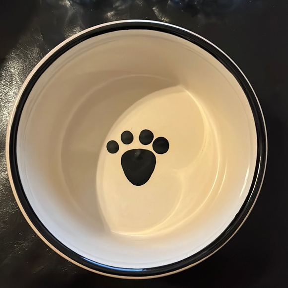 Petrageous handcrafted stoneware pet bowl - Picture 2 of 5